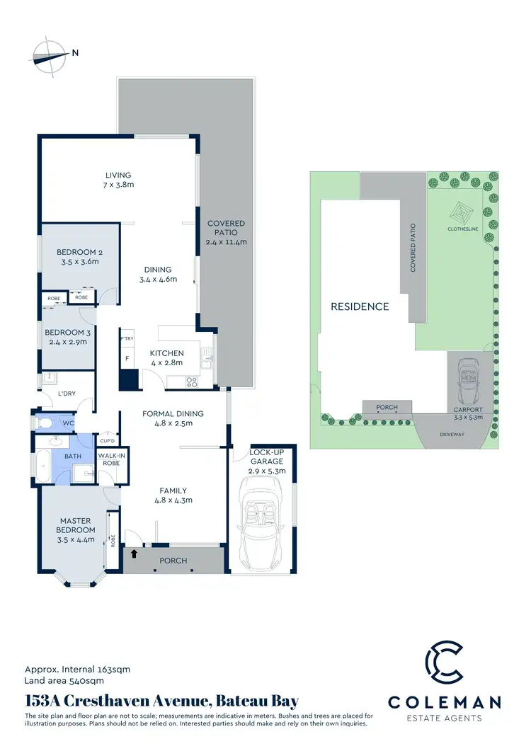 Floorplan of Homely house listing, 153a Cresthaven Avenue, Bateau Bay NSW 2261