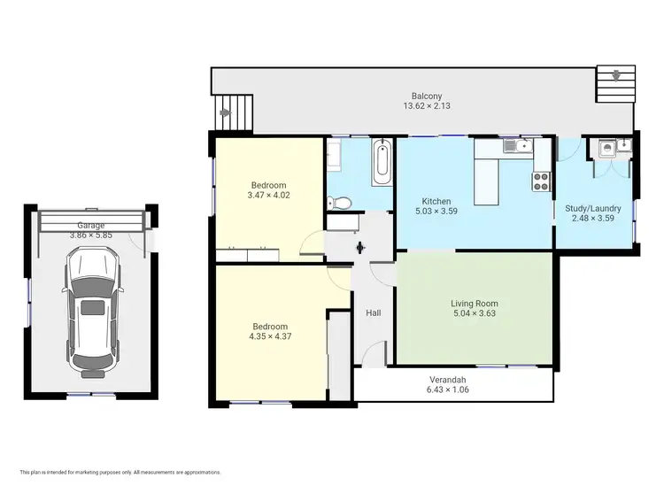 Floorplan of Homely house listing, 119 High Street, Bega NSW 2550