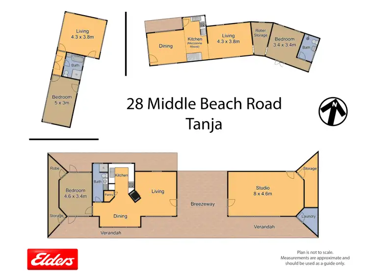 Floorplan of Homely rural property listing, 28 Middle Beach Road, Tanja NSW 2550