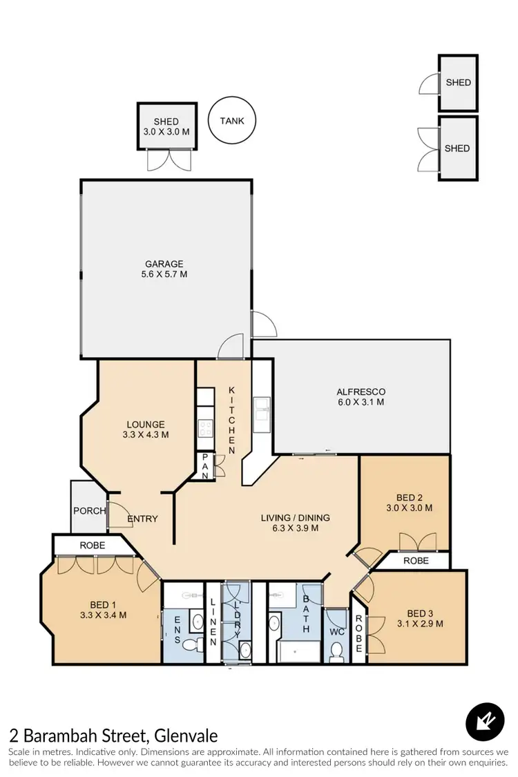 Floorplan of Homely house listing, 2 Barambah Street, Glenvale QLD 4350