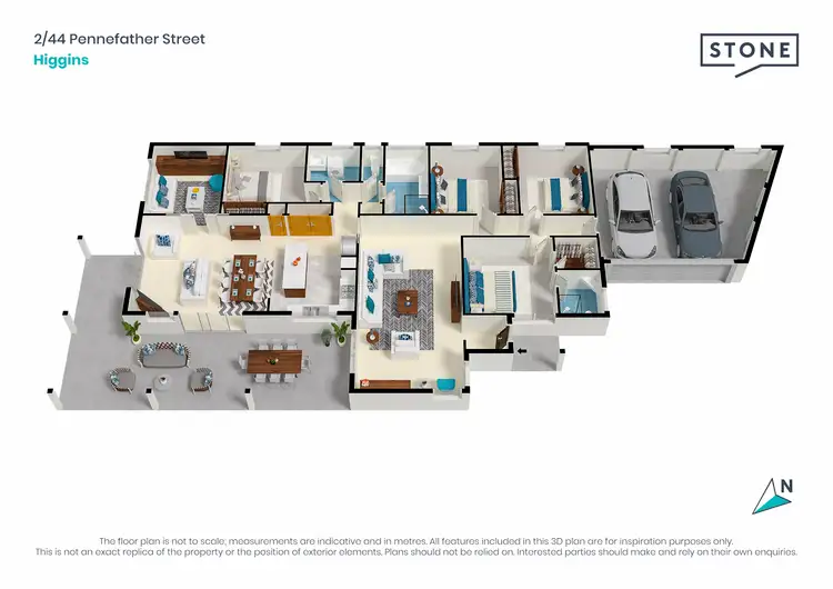 Floorplan of Homely house listing, 44 Pennefather Street, Higgins ACT 2615