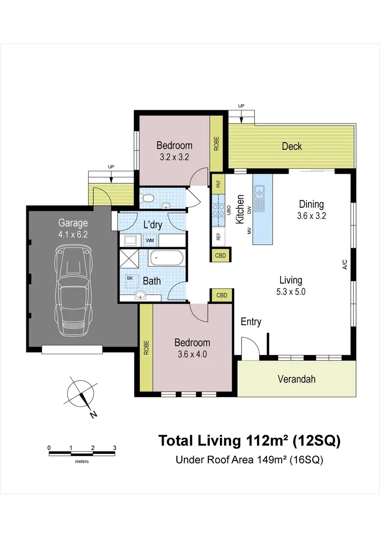 Floorplan of Homely house listing, 19 Sutherland Way, Drouin VIC 3818