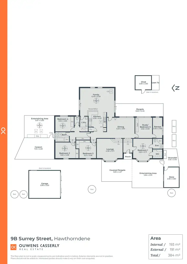 Floorplan of Homely house listing, 9B Surrey Street, Hawthorndene SA 5051