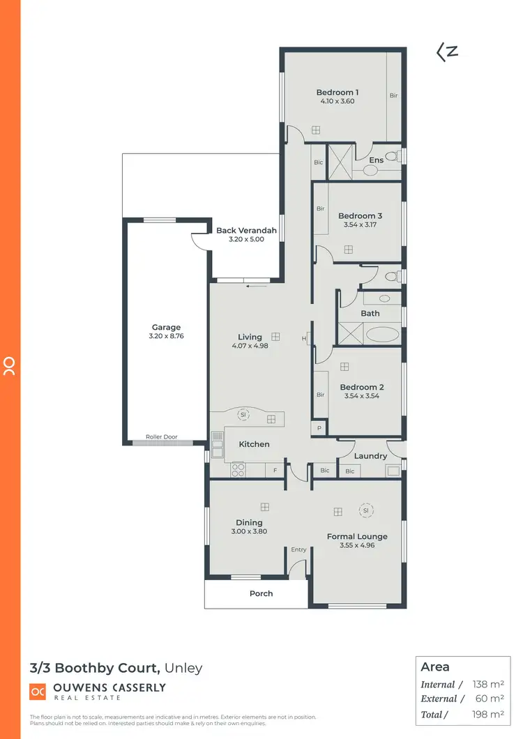 Floorplan of Homely house listing, 3/3 Boothby Court, Unley SA 5061