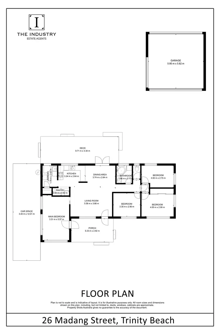 Floorplan of Homely house listing, 26 Madang Street, Trinity Beach QLD 4879