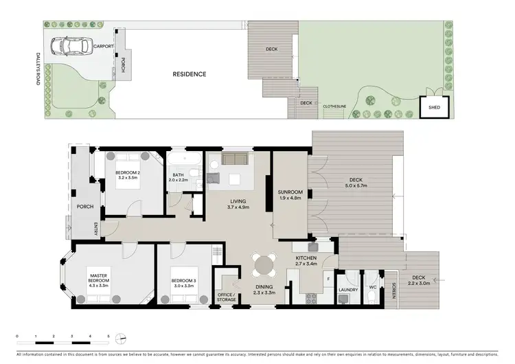 Floorplan of Homely house listing, 5 Dalleys Road, Naremburn NSW 2065