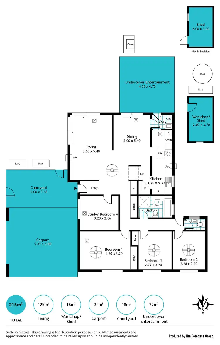 Floorplan of Homely house listing, 6 Jordan Avenue, Fulham Gardens SA 5024