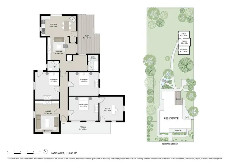 Floorplan of Homely house listing, 42 Ferrars Street, Rokewood VIC 3330