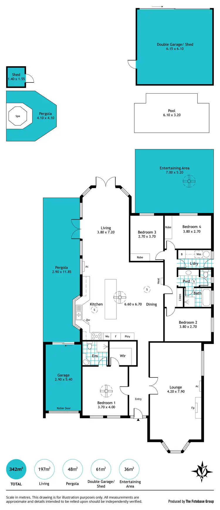 Floorplan of Homely house listing, 1 Durham Street, Henley Beach SA 5022