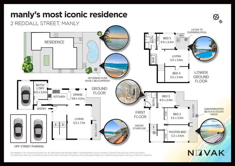 Floorplan of Homely house listing, 2 Reddall Street, Manly NSW 2095