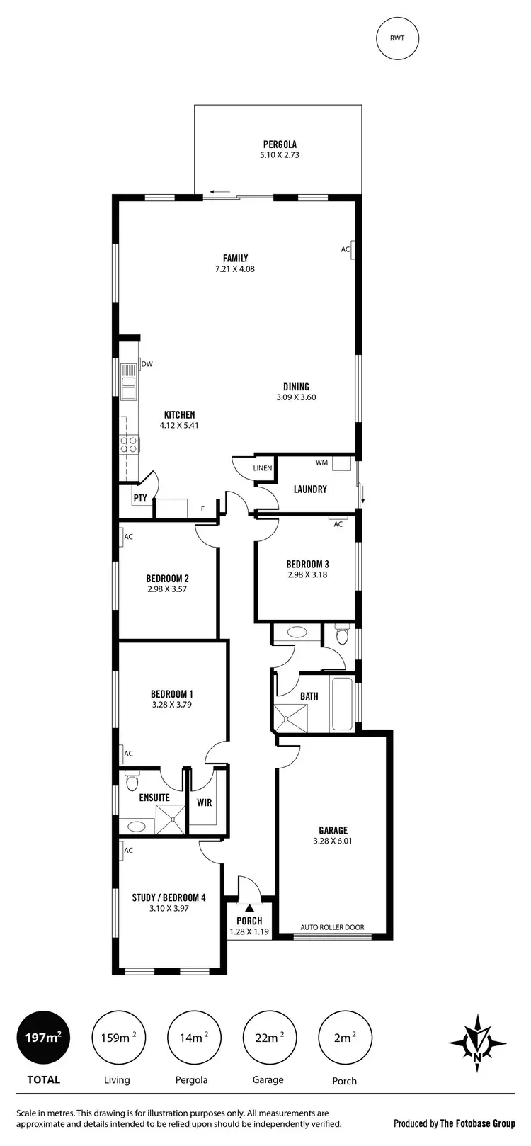 Floorplan of Homely house listing, 10C Britton Avenue, Tranmere SA 5073