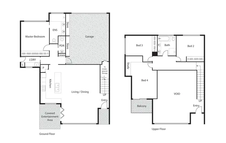 Floorplan of Homely townhouse listing, 4/99 Ainsworth Street, Mawson ACT 2607