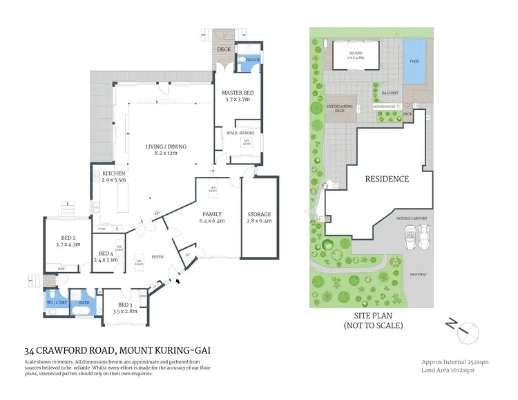 Floorplan of Homely house listing, 34 Crawford Road, Mount Kuring-Gai NSW 2080