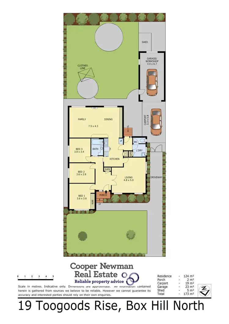 Floorplan of Homely house listing, 19 Toogoods Rise, Box Hill North VIC 3129