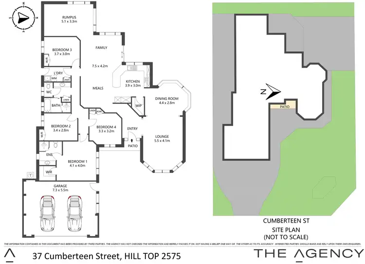 Floorplan of Homely house listing, 37 Cumberteen Street, Hill Top NSW 2575