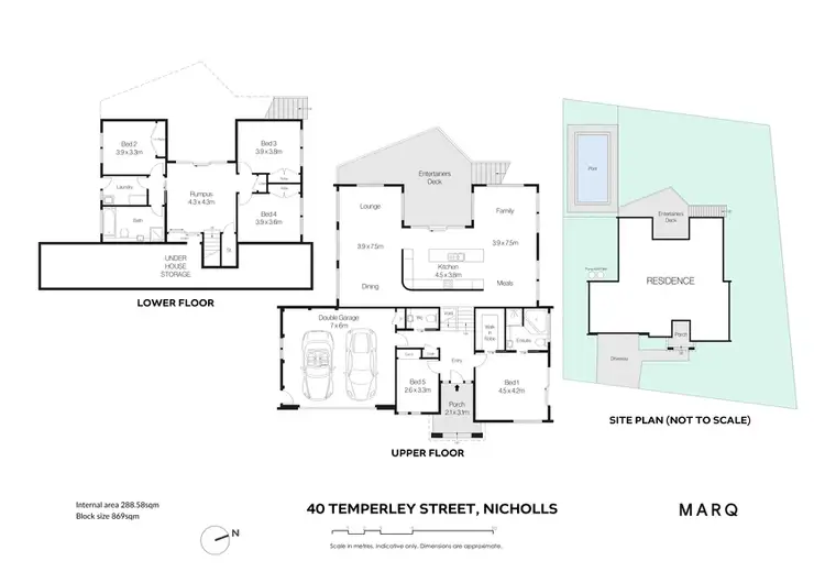 Floorplan of Homely house listing, 40 Temperley Street, Nicholls ACT 2913