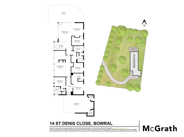 Floorplan of Homely house listing, 14 St Denis Close, Burradoo NSW 2576