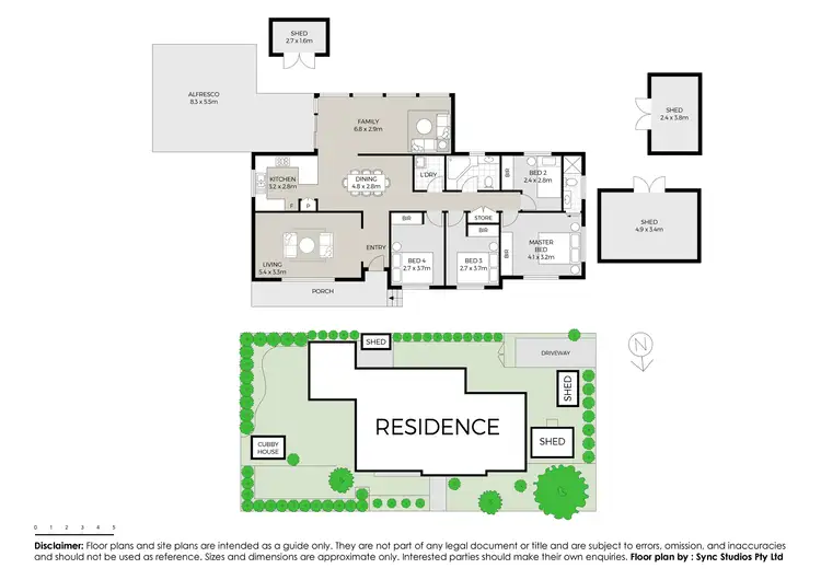 Floorplan of Homely house listing, 36 Madeira Avenue, Kings Langley NSW 2147
