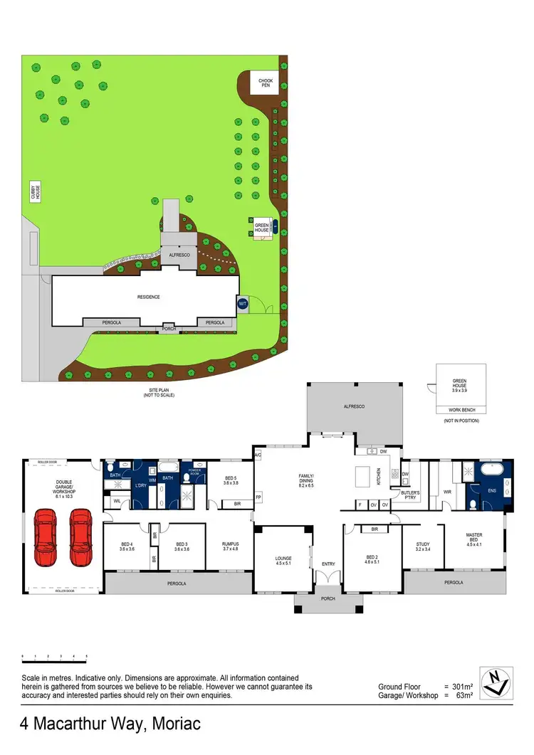 Floorplan of Homely house listing, 4 MacArthur Way, Moriac VIC 3240
