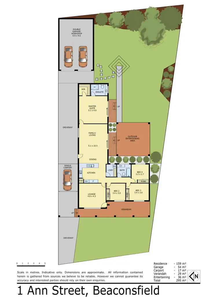 Floorplan of Homely house listing, 1 Ann Street, Beaconsfield VIC 3807