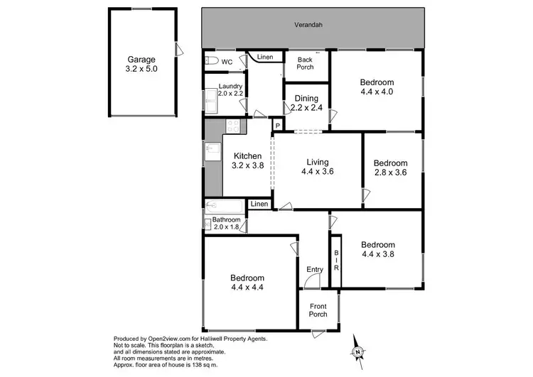 Floorplan of Homely house listing, 34 Ashburner Street, Devonport TAS 7310