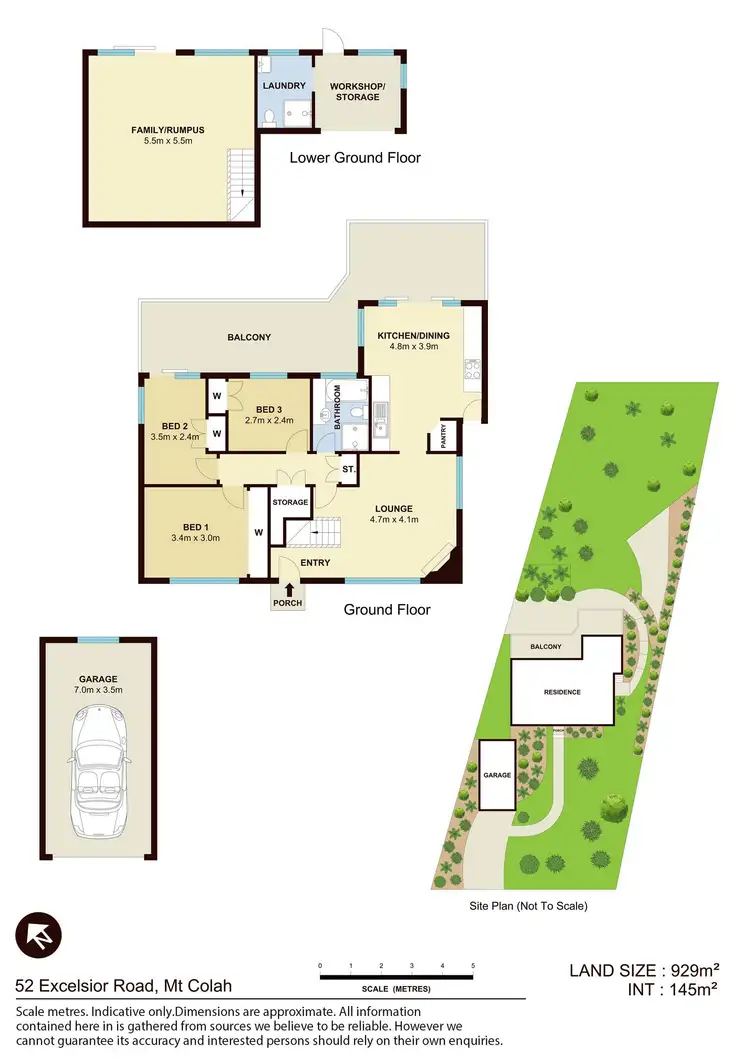 Floorplan of Homely house listing, 52 Excelsior Road, Mount Colah NSW 2079