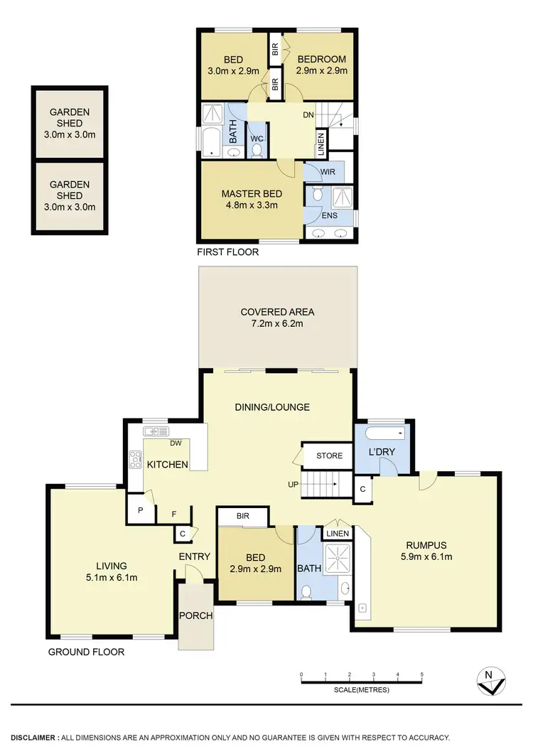 Floorplan of Homely house listing, 31 Kenswick Drive, Hillside VIC 3037