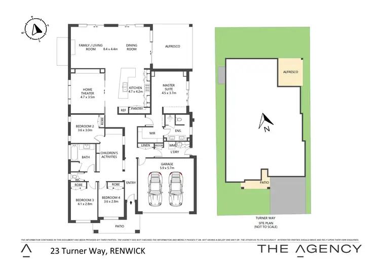 Floorplan of Homely house listing, 23 Turner Way, Renwick NSW 2575