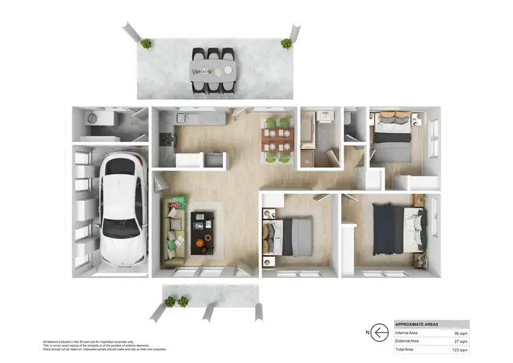 Floorplan of Homely house listing, 58 Rholanda Crescent, Springwood QLD 4127