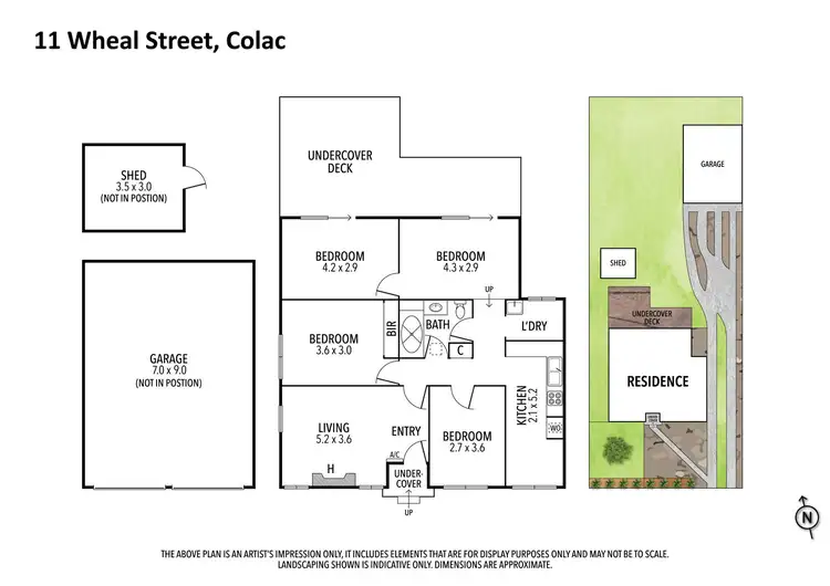 Floorplan of Homely house listing, 11 Wheal Street, Colac VIC 3250