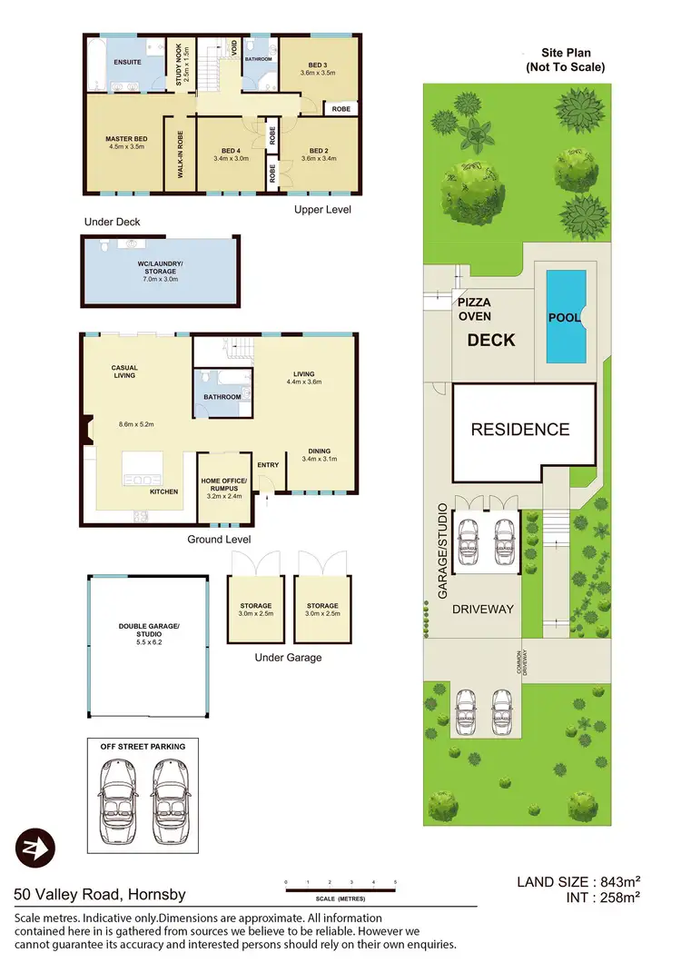 Floorplan of Homely house listing, 50 Valley Road, Hornsby NSW 2077