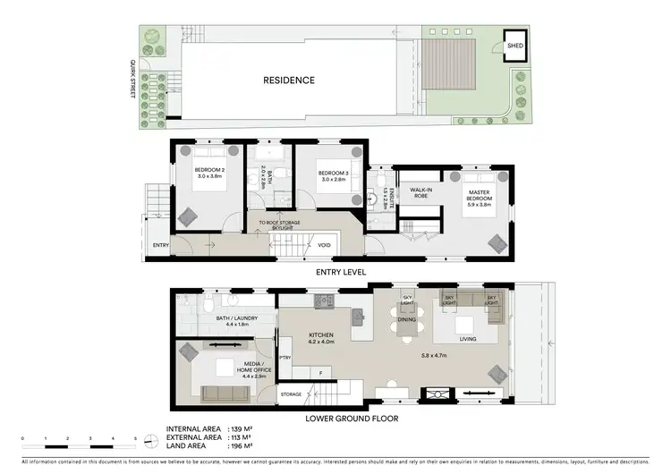 Floorplan of Homely house listing, 60 Quirk Street, Rozelle NSW 2039