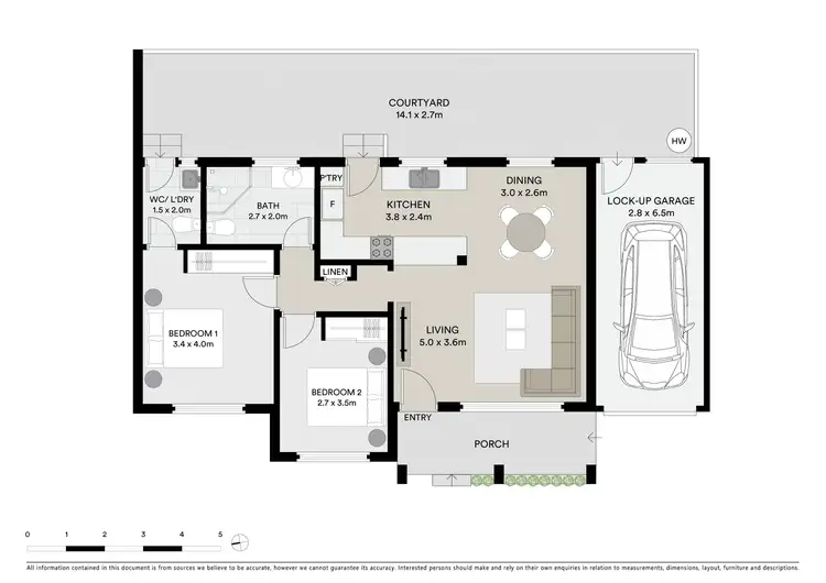 Floorplan of Homely villa listing, 6/30 Ida Street, Sans Souci NSW 2219
