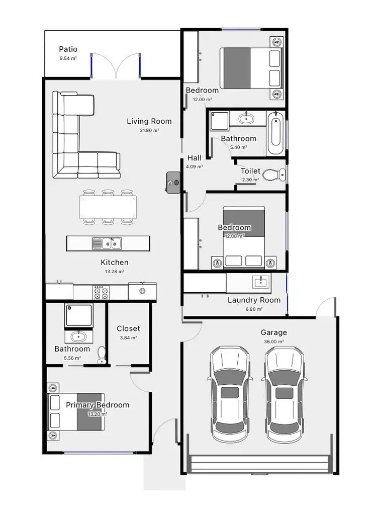 Floorplan of Homely house listing, 602 San Mateo Avenue, Mildura VIC 3500