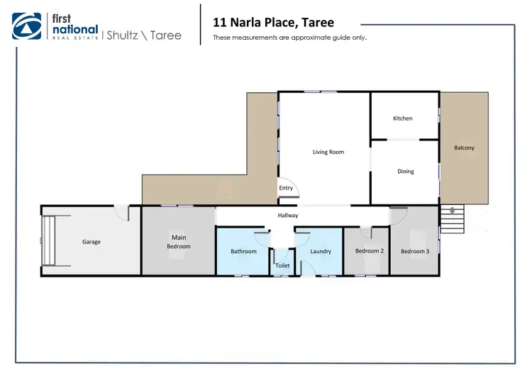 Floorplan of Homely house listing, 11 Narla Place, Taree NSW 2430