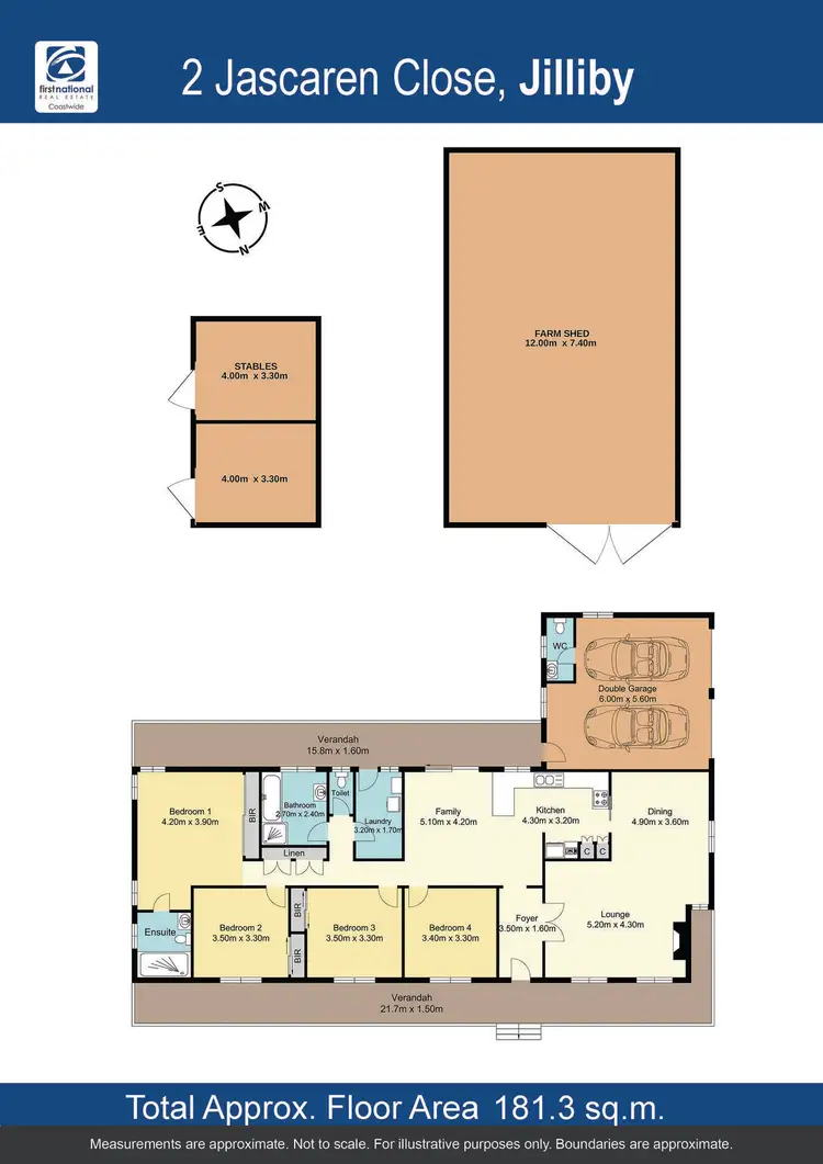 Floorplan of Homely rural property listing, 2 Jascaren Close, Jilliby NSW 2259