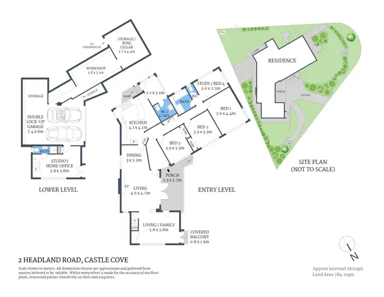 Floorplan of Homely house listing, 2 Headland Road, Castle Cove NSW 2069