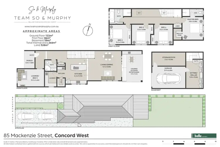 Floorplan of Homely house listing, 85 MacKenzie Street, Concord West NSW 2138