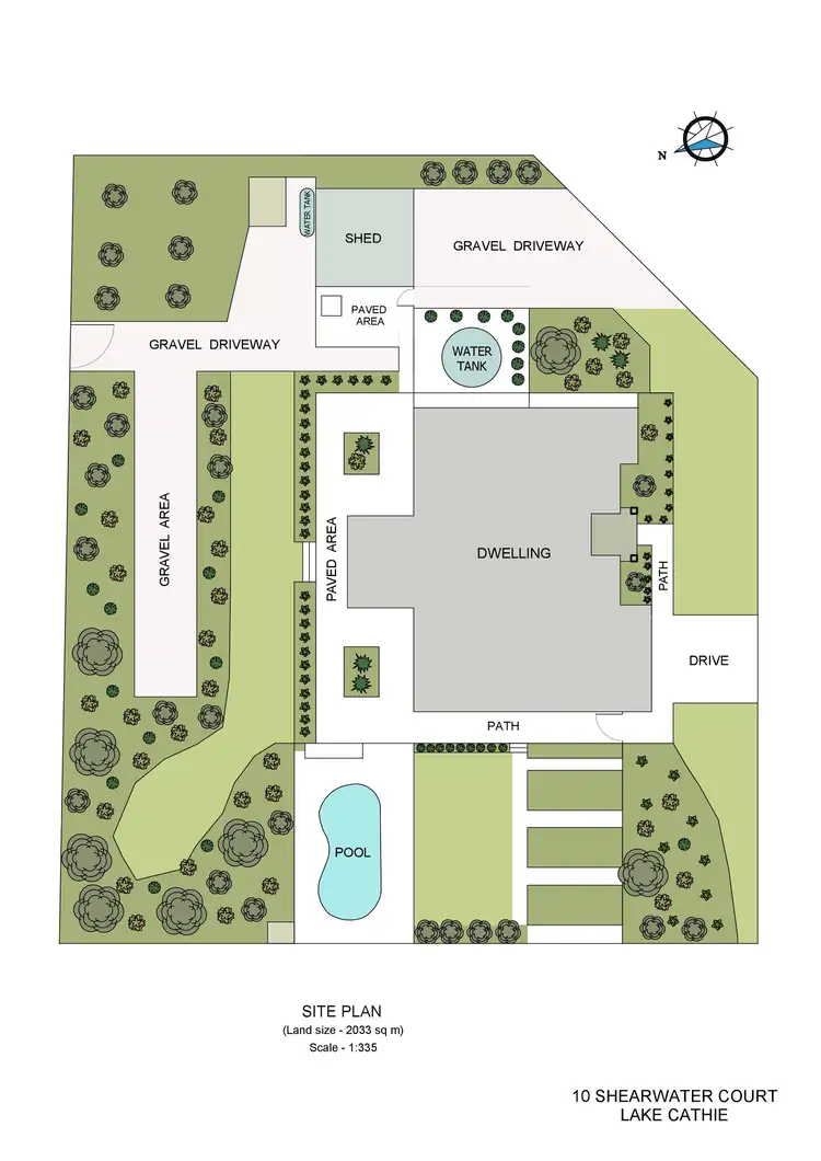 Floorplan of Homely house listing, 10 Shearwater Court, Lake Cathie NSW 2445