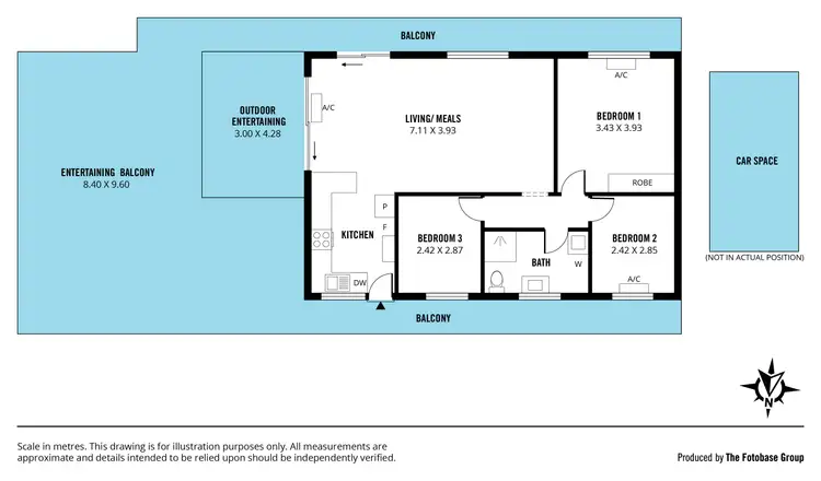 Floorplan of Homely house listing, 9/172 Seaview Road, Henley Beach South SA 5022