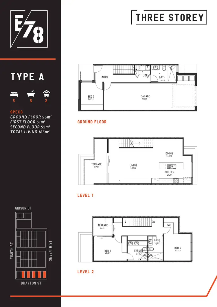 Floorplan of Homely house listing, 9/78 Gibson Street, Bowden SA 5007
