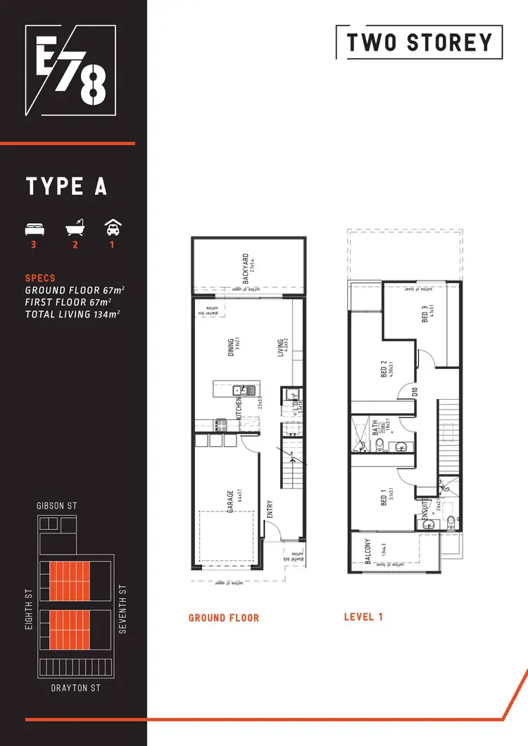 Floorplan of Homely house listing, 21/78 Gibson Street, Bowden SA 5007