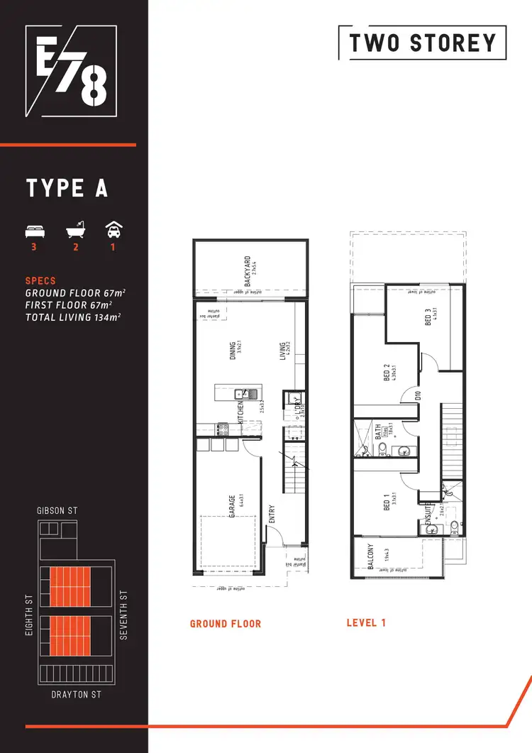 Floorplan of Homely house listing, 24/78 Gibson Street, Bowden SA 5007