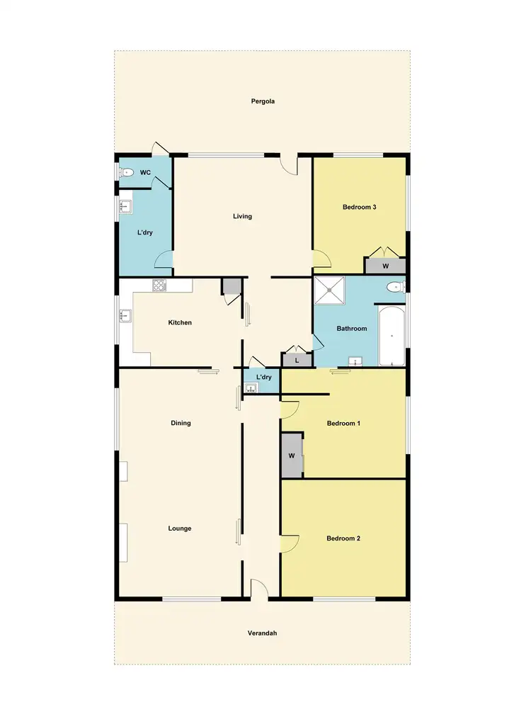 Floorplan of Homely house listing, 18 Victoria Street, Maryborough VIC 3465