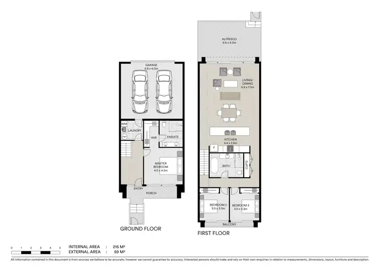 Floorplan of Homely villa listing, 5/32 Brooke Avenue, Palm Beach QLD 4221