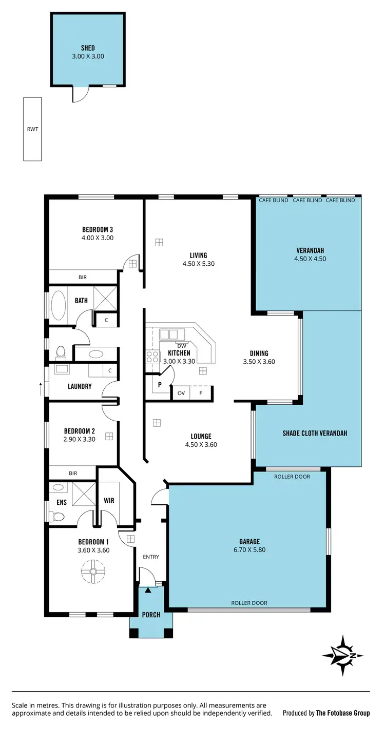 Floorplan of Homely house listing, 5 Miners Court, Sheidow Park SA 5158