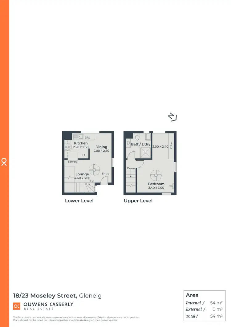 Floorplan of Homely unit listing, 18/23 Moseley Street, Glenelg SA 5045