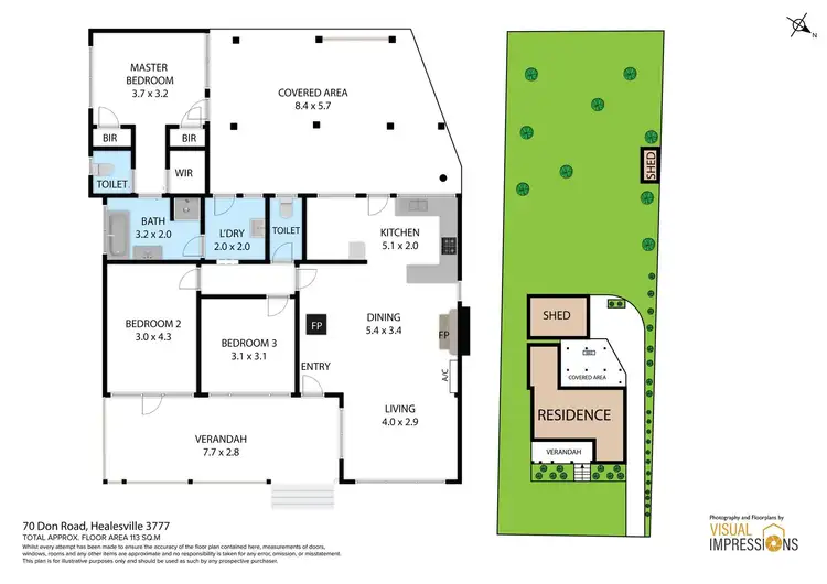 Floorplan of Homely house listing, 70 Don Road, Healesville VIC 3777