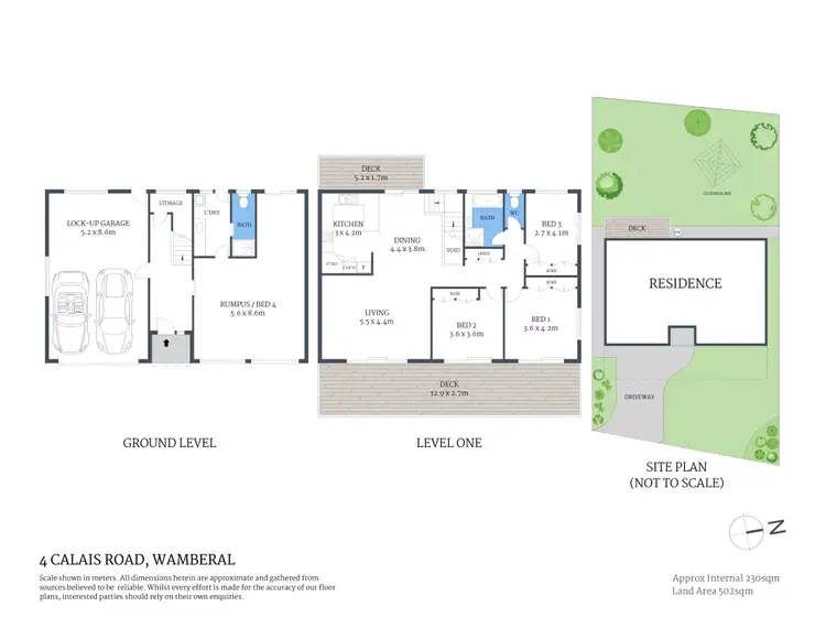 Floorplan of Homely house listing, 4 Calais Road, Wamberal NSW 2260