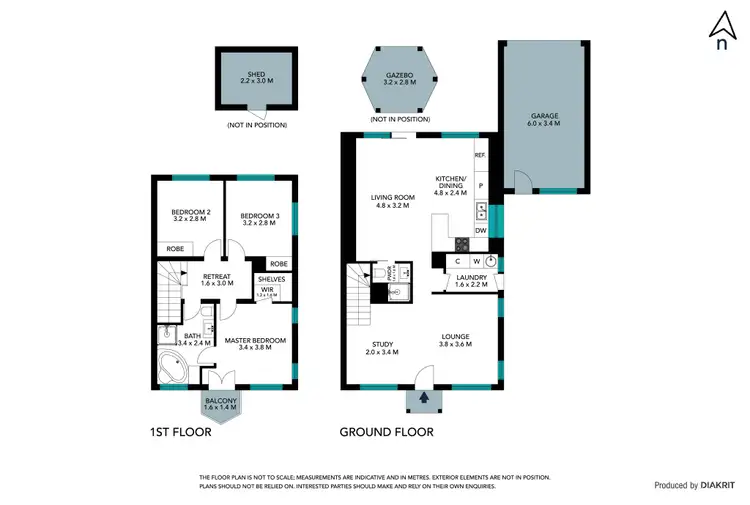 Floorplan of Homely house listing, 8 Darius Terrace, South Morang VIC 3752